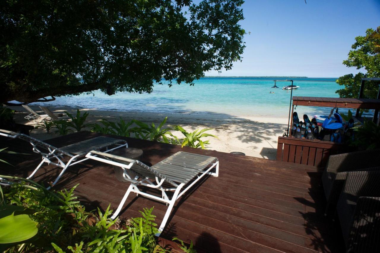 Barrier Beach Resort (Adults Only) Luganville Exterior foto